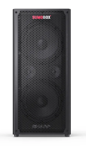 "Sharp SumoBox CP-LS100" didelio našumo nešiojamasis garsiakalbis
