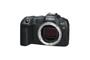 Canon EOS R8, 24.2 MP, 6000 x 4000 pixels, CMOS, 4K Ultra HD, Touchscreen, Black