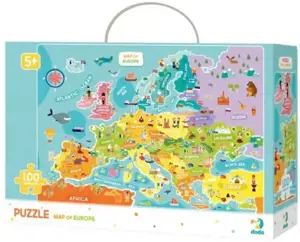 Dodo dėlionė vaikams - Europos žemėlapis (100 det.)