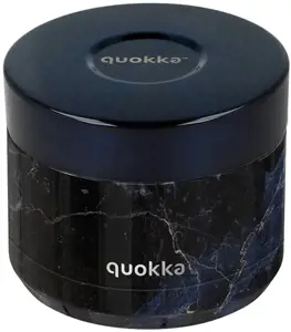 Quokka Whim - nerūdijančio plieno indelis maistui 360 ml (marmurinis)