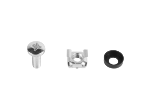 Lanberg | 19" Mounting screws set (basket, washer, screw), 10 pcs | AK-1304-S