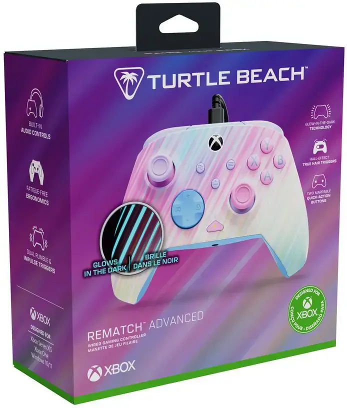 Turtle Beach controller Rematch Advanced Xbox, Cotton Candy