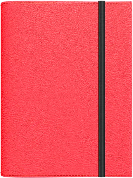 Kalendorius MANAGER Spirex Day 2026, A5, PU FLEX, koralų raudona sp.