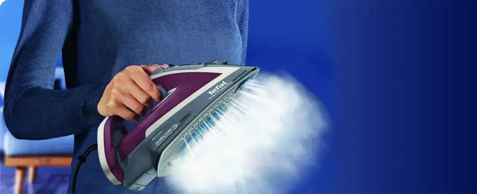 "Tefal Smart Protect Plus FV6870", sausas ir garų lygintuvas, "Durilium AirGlide" padas, 2 m, 260 g/min, raudonas, 40 g/min