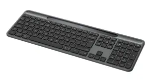 Logitech Signature Slim Solar+ K980 Belaidė klaviatūra, RF Wireless+Bluetooth, US Int, Graphite
