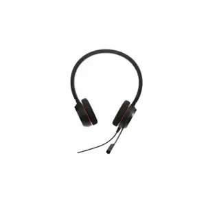 Jabra EVOLVE 20 MS Stereo, laidinis, biurui / skambučių centrui, 150 - 7000 Hz, 171 g, ausinės, juodos spalvos