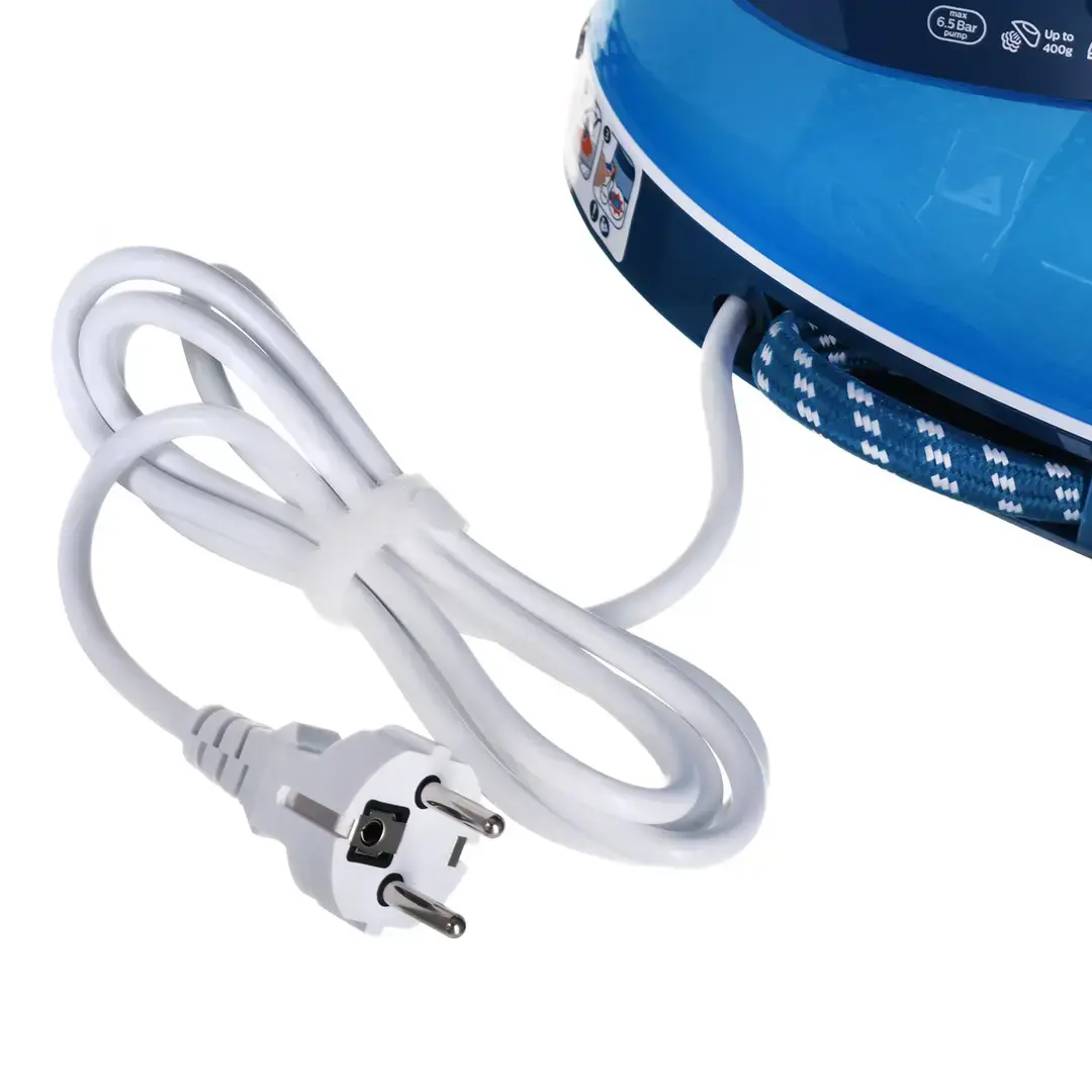 "Philips" GC7840/20, 2400 W, "SteamGlide" padas, 6,5 bar, 1,5 l, 120 g/min, mėlyna, balta