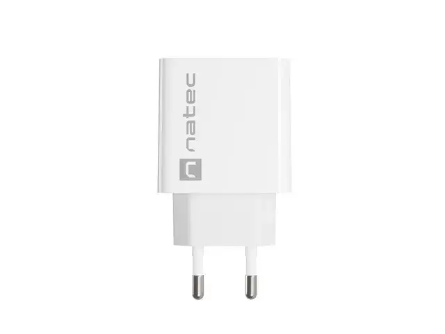 NATEC USB ĮKROVIKLIS RIBERA USB-C 20W PD BALTAS