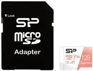 SILICON POWER memory card Superior Micro SDXC 128GB UHS-I A3 V30
