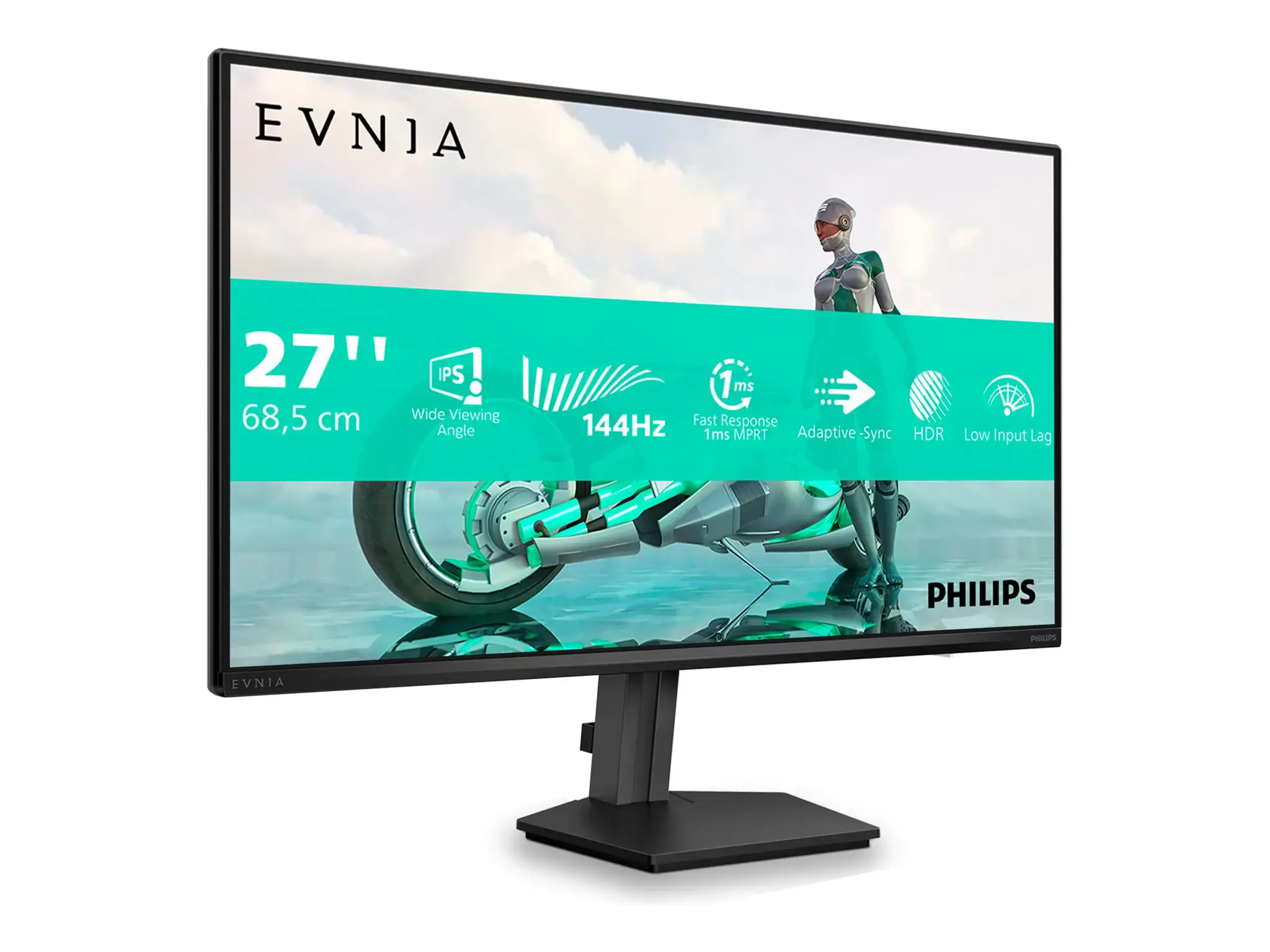 Philips | 27M2N3200NF/00 | IPS | FHD | 16:9 | 144 Hz | 4 ms | 1920 x 1080 pixels | 300 cd/m² | HDMI ports quantity 1 | Black