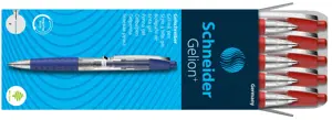 Automatinis rašiklis SCHNEIDER GELION 1, 0,7/0,4 mm., raudona