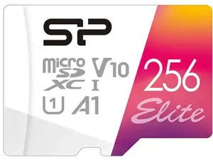SILICON POWER atminties kortelė Elite Micro SDXC 256GB UHS-I A1 V10