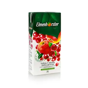 Gėrimas ELMENHORSTER, vyšnių ir obuolių, 2 l