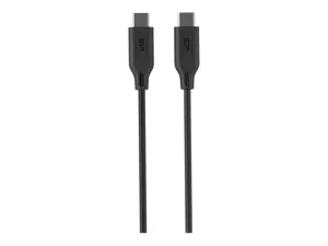 Silicon Power LK15CC, 1 m, USB C, USB C, 480 Mbps, juodas