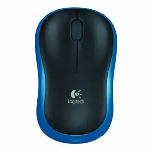 Bevielė pelė LOGITECH M185, mėlyna sp.