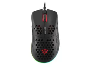 NATEC GENESIS Žaidimų pelė Krypton 555 8000DPI RGB juoda programinė įranga
