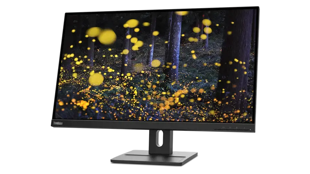 Monitorius Lenovo ThinkVision E27q-20, 68.6 cm (27"), 2560 x 1440 pixels, Quad HD, LED, 6 ms, Black