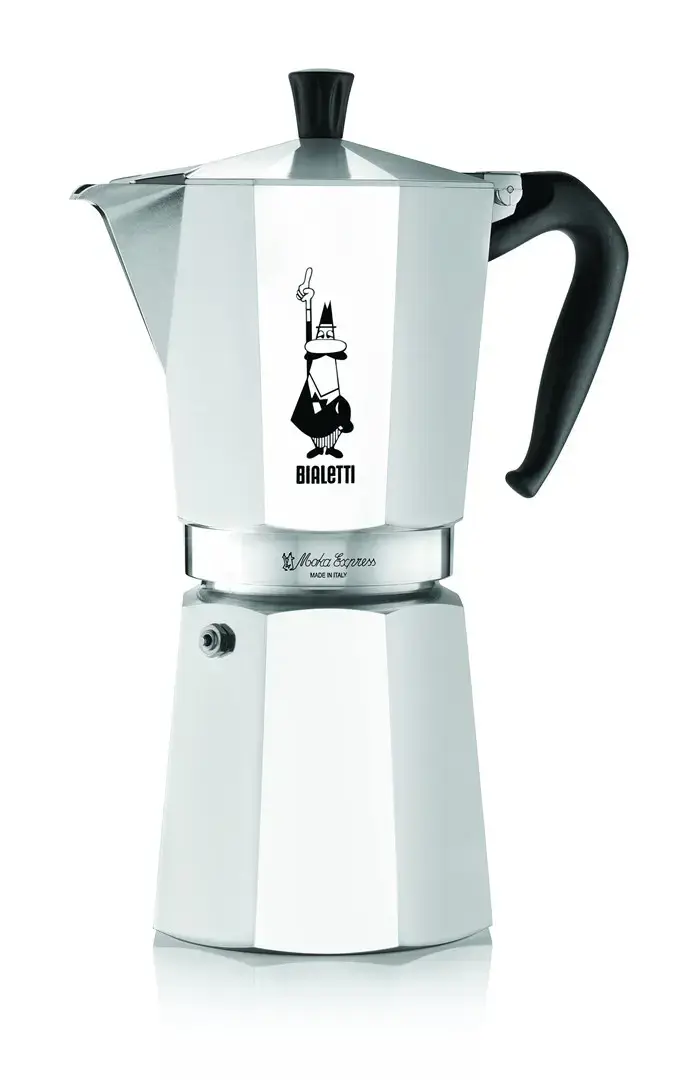 "Bialetti Moka Express" Moka puodas 0,775 l, aliuminis, juodas