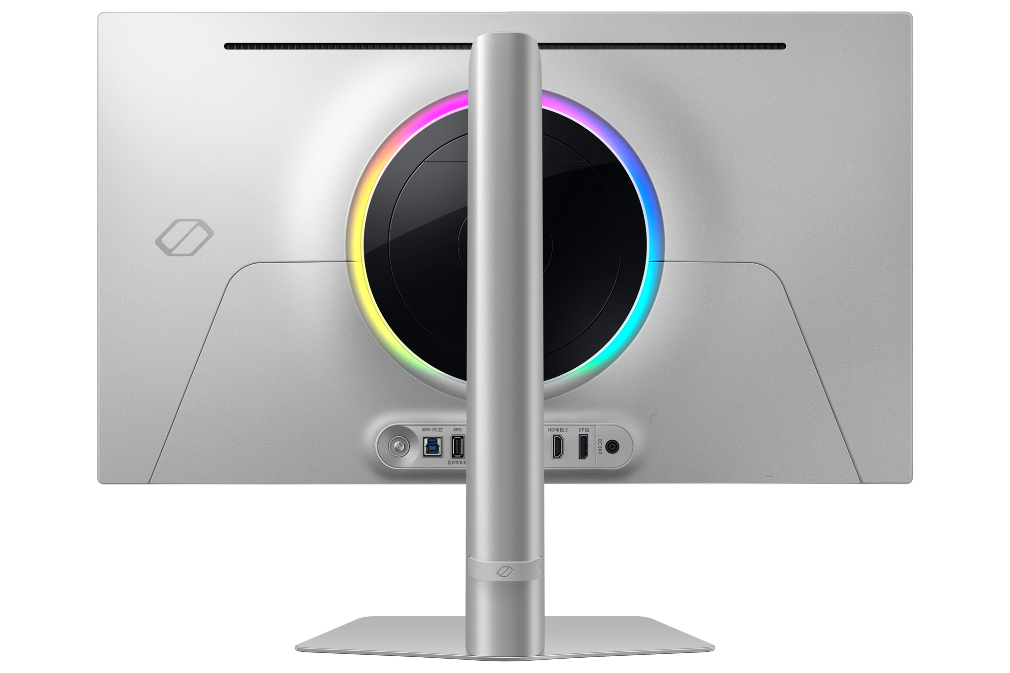 Samsung G60SD, 68.6 cm (27"), 2560 x 1440 pixels, Quad HD, OLED, 0.03 ms, Silver