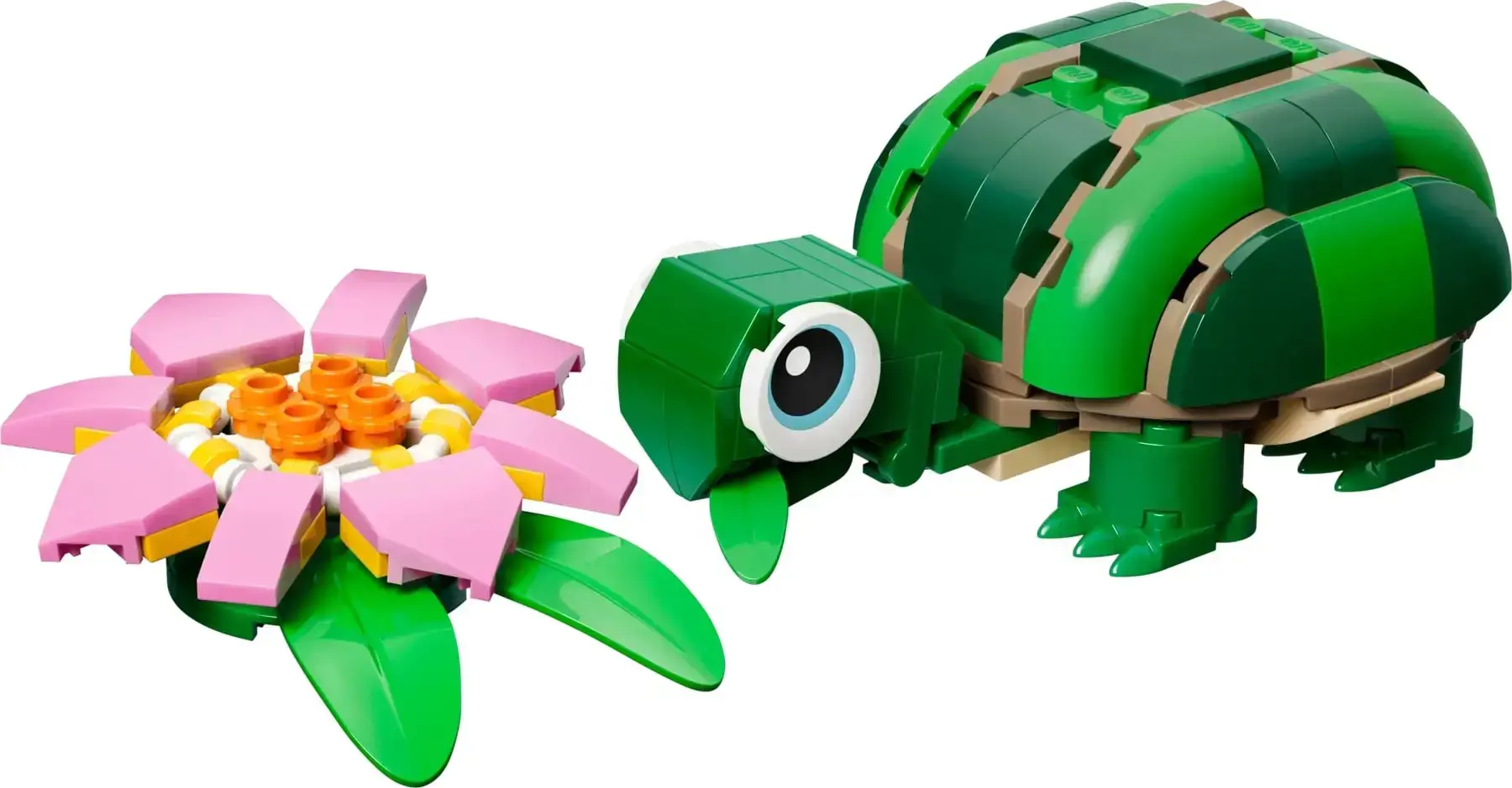 LEGO CREATOR 3 IN 1 31377 Turtle with a Water Lily Flower