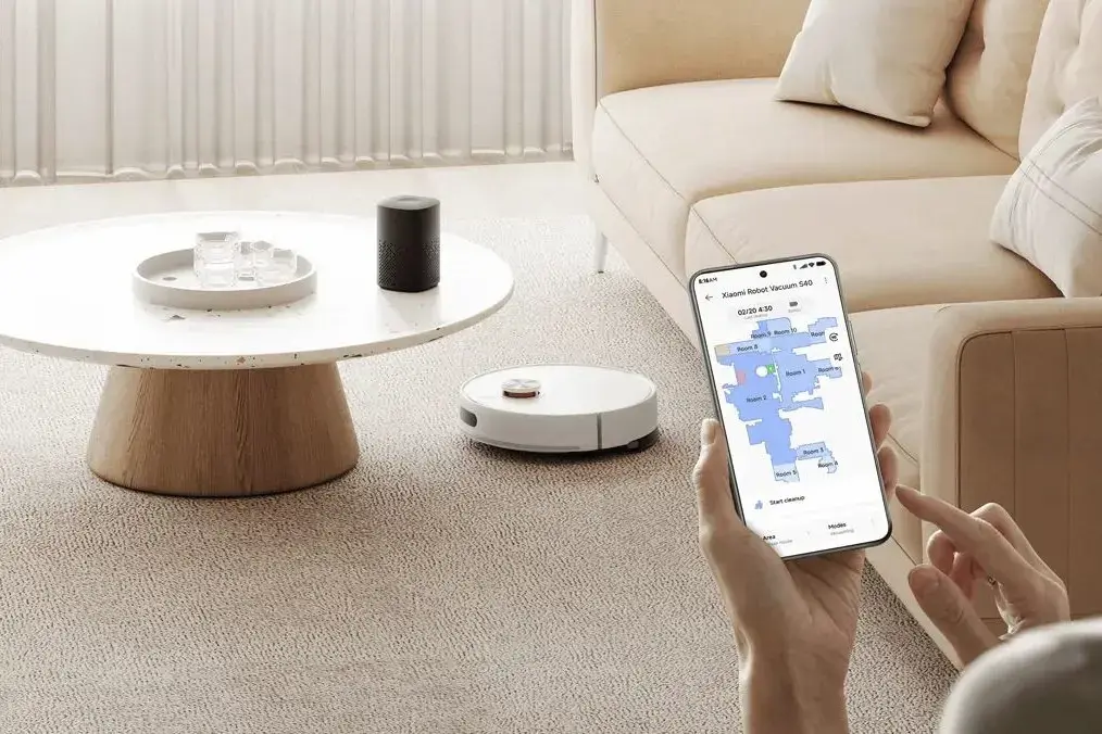 Dulkių siurblys-robotas XIAOMI Robot Vacuum S40 EU, Balta
