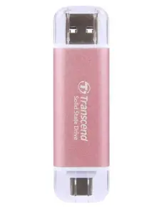 Išorinis SSD diskas TRANSCEND ESD310 1TB USB-C USB 3D NAND Įrašymo sparta 950 MBajtų/sek Skaitymo s…