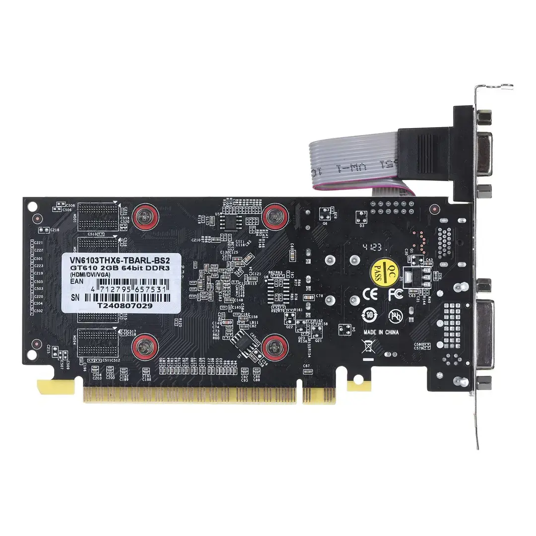 Vaizdo plokštė BIOSTAR GeForce GT 610 2 GB, GDDR3, VN6103THX6
