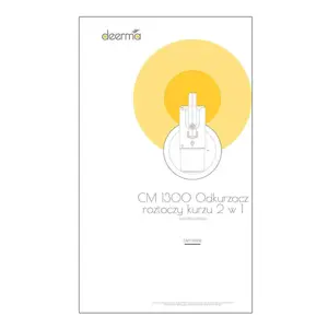 Erkių valiklis su UV spinduliu "Deerma" CM1300