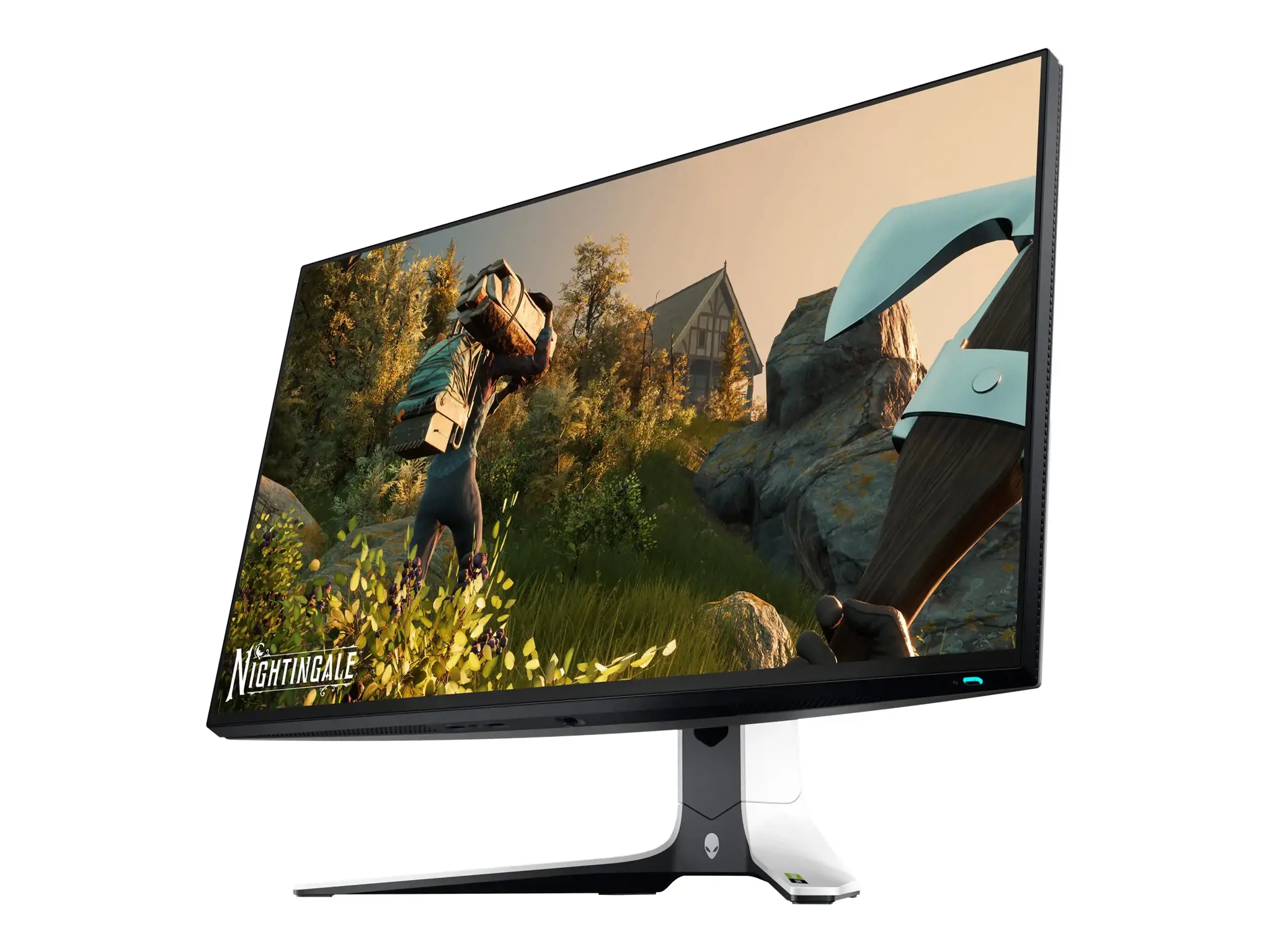 Monitorius Alienware AW2723DF, 68.6 cm (27"), 2560 x 1440 pixels, Quad HD, LCD, 1 ms, Silver