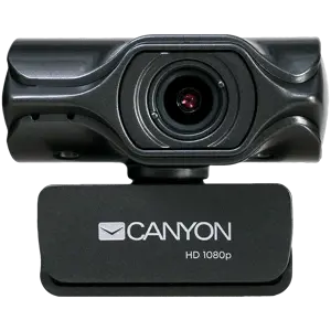 CANYON C6 2k Ultra Full HD 3.2Mega internetinė kamera su USB2.0 jungtimi, įmontuotu MIC, IC SN5262, jutiklis Aptina 0330, matymo kampas 80°, su trikoju, laido ilgis 2.0 m, pilka, 61.1*47.7*63.2 mm, 0.182 kg