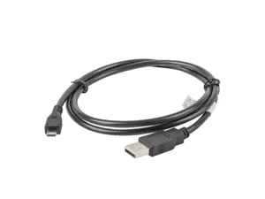 LANBERG CA-USBM-10CC-0010-BK kabelis USB 2.0 micro AM-MBM5P 1m juodas