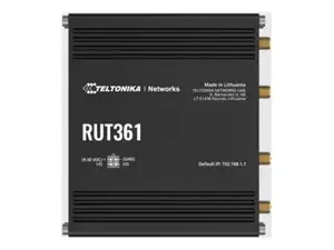 LTE CAT 6 Router | RUT361 | 802.11n | 10/100 Mbit/s | Ethernet LAN (RJ-45) ports 2 | Mesh Support N…