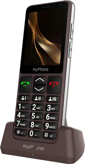 myPhone Bueno LTE Praline Collection | Brown | 2.8 " | IPS | 48 MB | 128 MB | Single SIM | MicroSD | 3G | Bluetooth | Main camera resolution 2 MP | 2000 mAh
