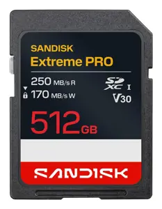 SanDisk Extreme Pro 512 GB SDXC UHS-I