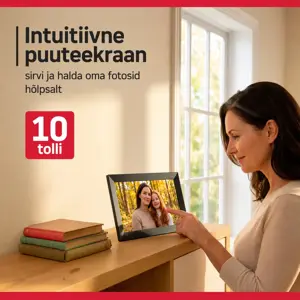 AgfaPhoto digital photo frame Realiview APF1000 10" WiFi One, black