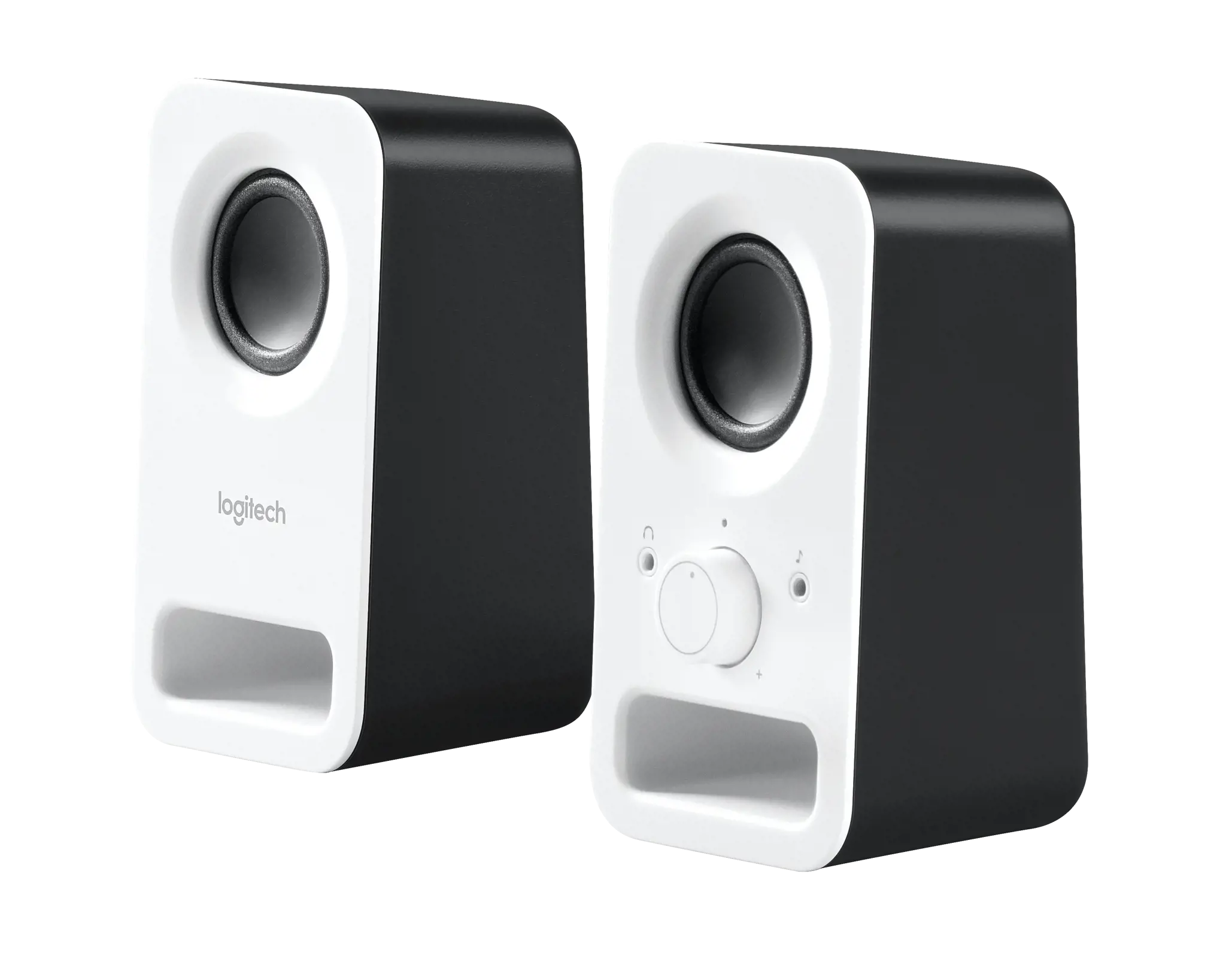 "Logitech Z150" stereofoniniai garsiakalbiai, ES, 2.0 kanalų, laidiniai, 3 W, balti