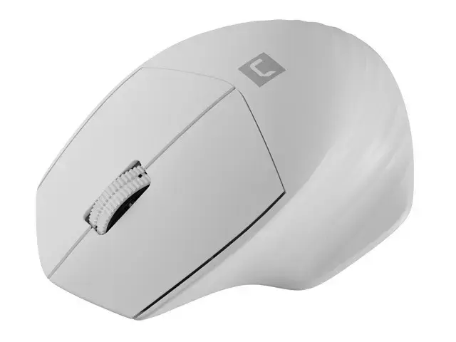 NATEC belaidė pelė Siskin 2 1600DPI Bluetooth 5.0 + 2.4Ghz balta