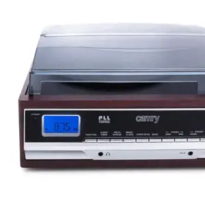 "Camry Premium CR 1168" garso patefonas Juoda, mediena