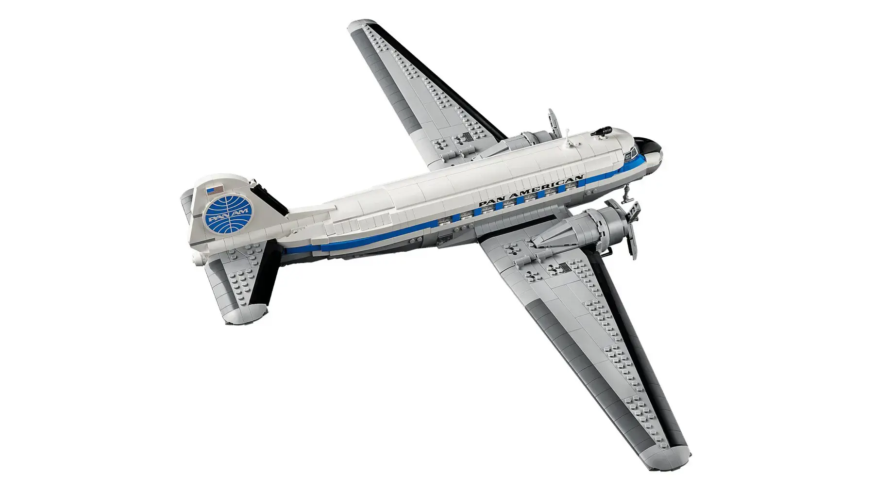 LEGO ICONS 11378 Douglas DC-3 PAN AM Airliner