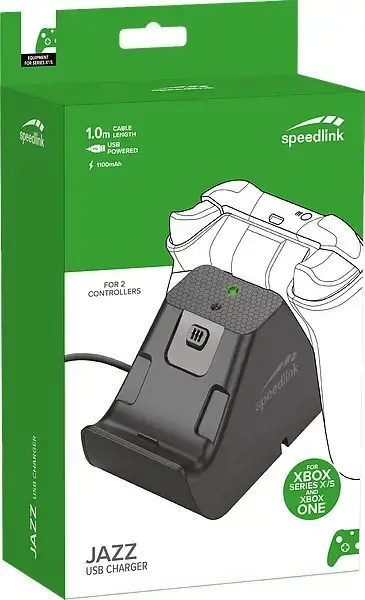 "Speedlink" žaidimų pado įkroviklis Jazz Xbox X/S serija (SL-260002-BK)