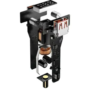 Baseus Superme Car charger, USB, USB-C, 100W (black)