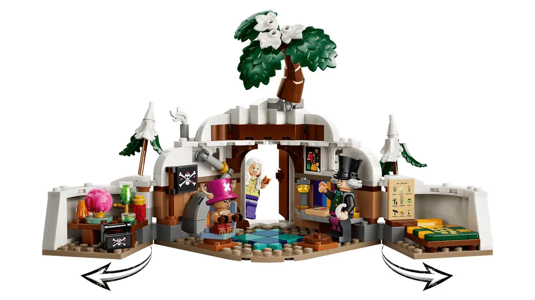 LEGO ONE PIECE 75641 Dr. Hiriluk's Hideout