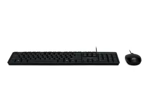 Acer Combo 100, Wired KB AKW900 + Wired mouse AMW920 Black US int. (Retail Pack) | Acer