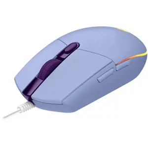 LOGITECH G203 LIGHTSYNC laidinė žaidimų pelė - LILAC - USB
