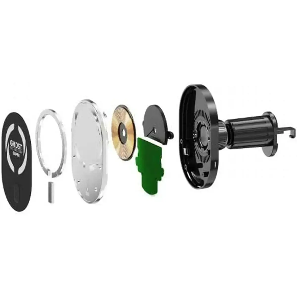 "CELLY MAGSAFE" AUTOMOBILINIS LAIKIKLIS SU BELAIDŽIU ĮKROVIMU