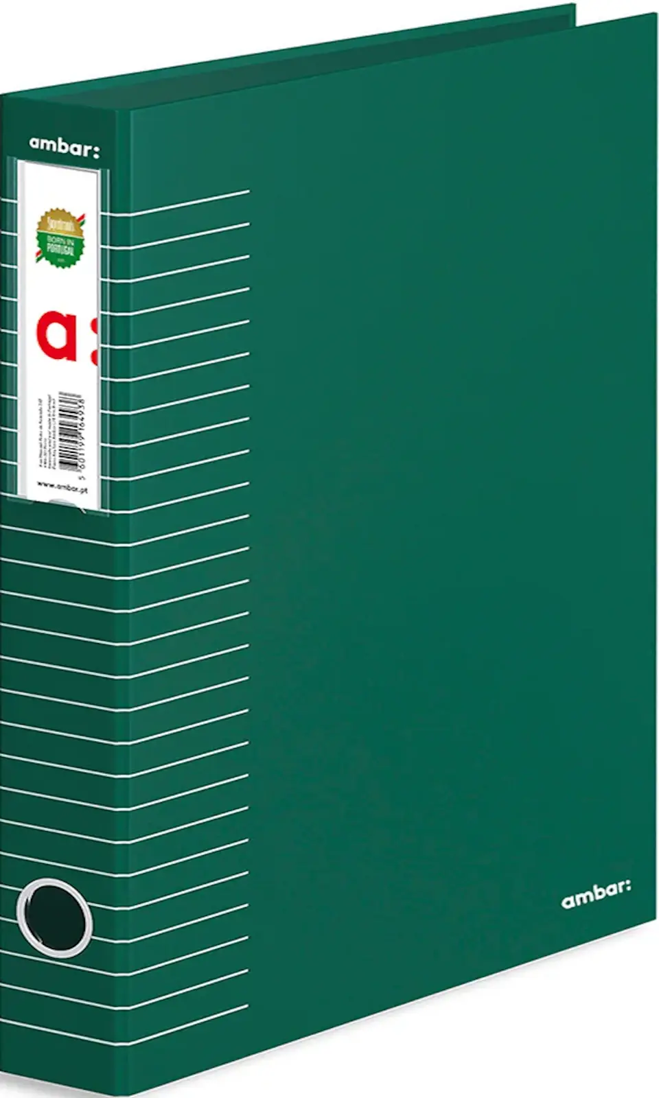 A4 Ringbinder 2 Rings Ambar Sts Green