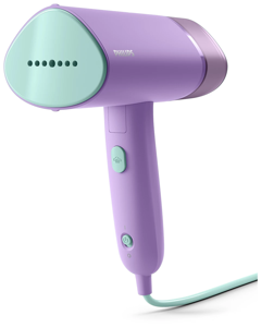 Philips 3000 series STH3010/30 Handheld Steamer, Handheld garment steamer, 0.1 L, 0.5 min, Purple, Buttons, 20 g/min