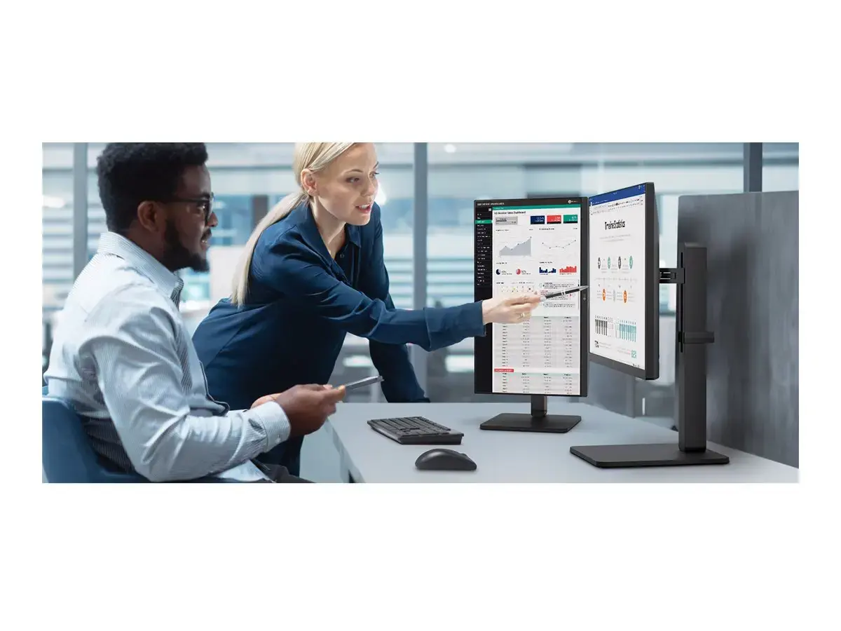 LG DESKTOP MONITOR 24BA450, 24", FHD, IPS, SPEAKER, HAS