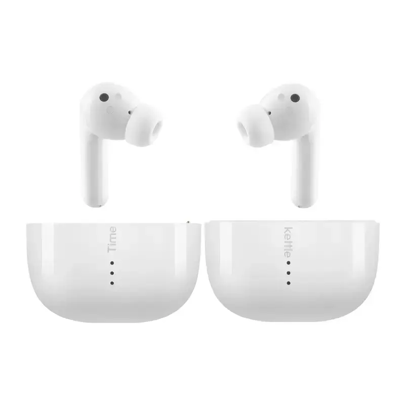 TIMEKETTLE M3 Offline Translation Earbuds (White)