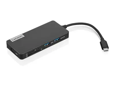 Lenovo GX90T77924, USB 3.2 Gen 1 (3.1 Gen 1) Type-C, Pilka, MicroSD (TransFlash), SD, HDMI, USB 2.0, USB 3.2 Gen 1 (3.1 Gen 1) Type-A, USB 3.2 Gen 1 (3.1 Gen 1) Type-C, CB, FCC, ICES, CE, RCM, VCCI, BSMI, Ukraina, EAC, KC, USB
